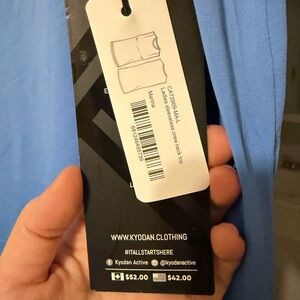 Kyodan Sky Blue Performance Top